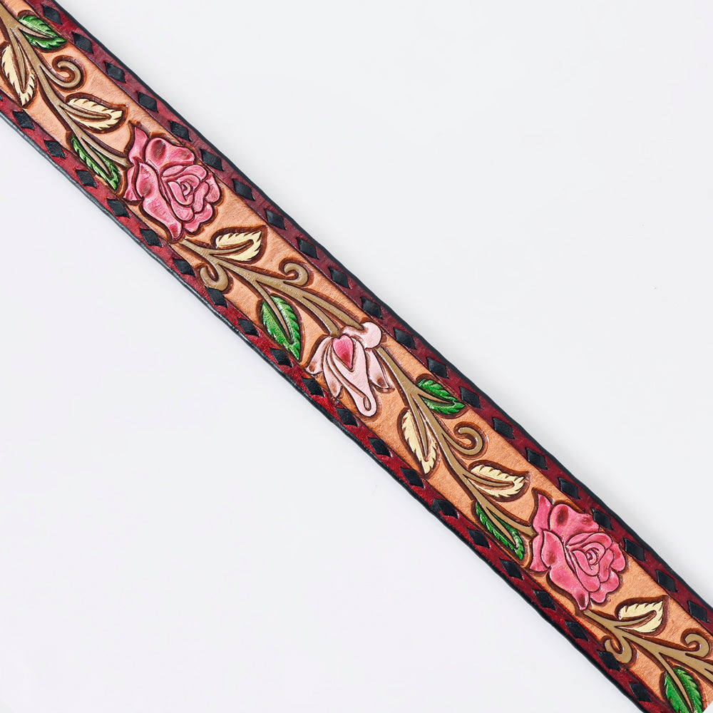 American Darling Beautifully Hand Tooled Genuine American Leather Belt Men and Women