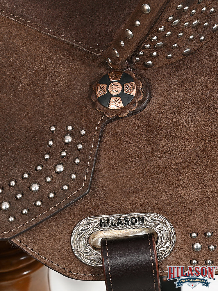 Western Barrel Saddle With Flex Tree For Trail Riding