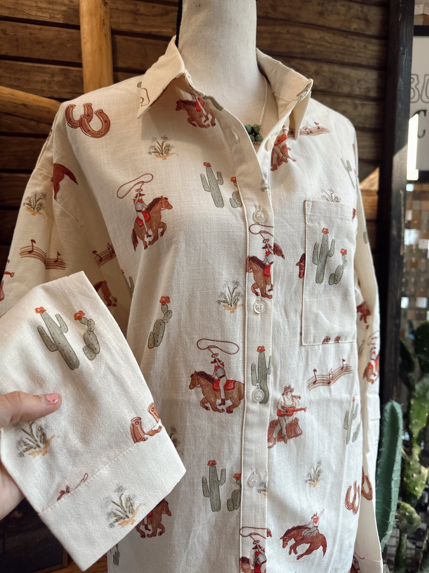 The Winnie Button Down Top