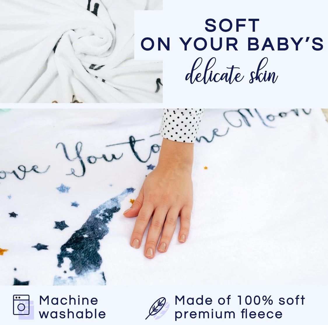 Monthly Milestone Baby Blanket