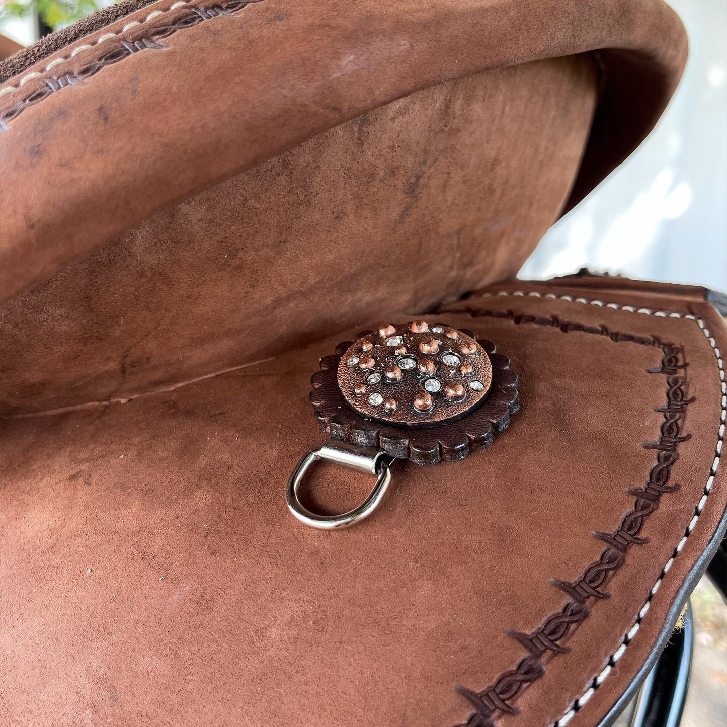 14" Alamo Air Barrel Saddle