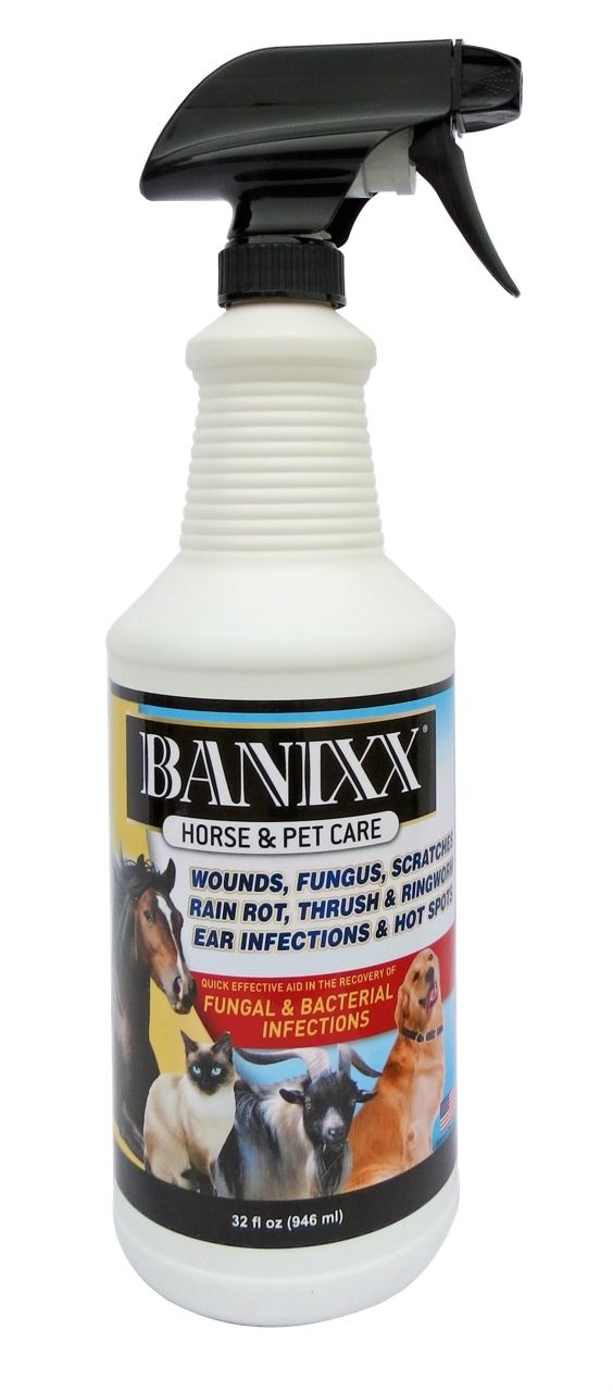 BANIXX HORSE & PET WOUND CARE SPRAY 32oz