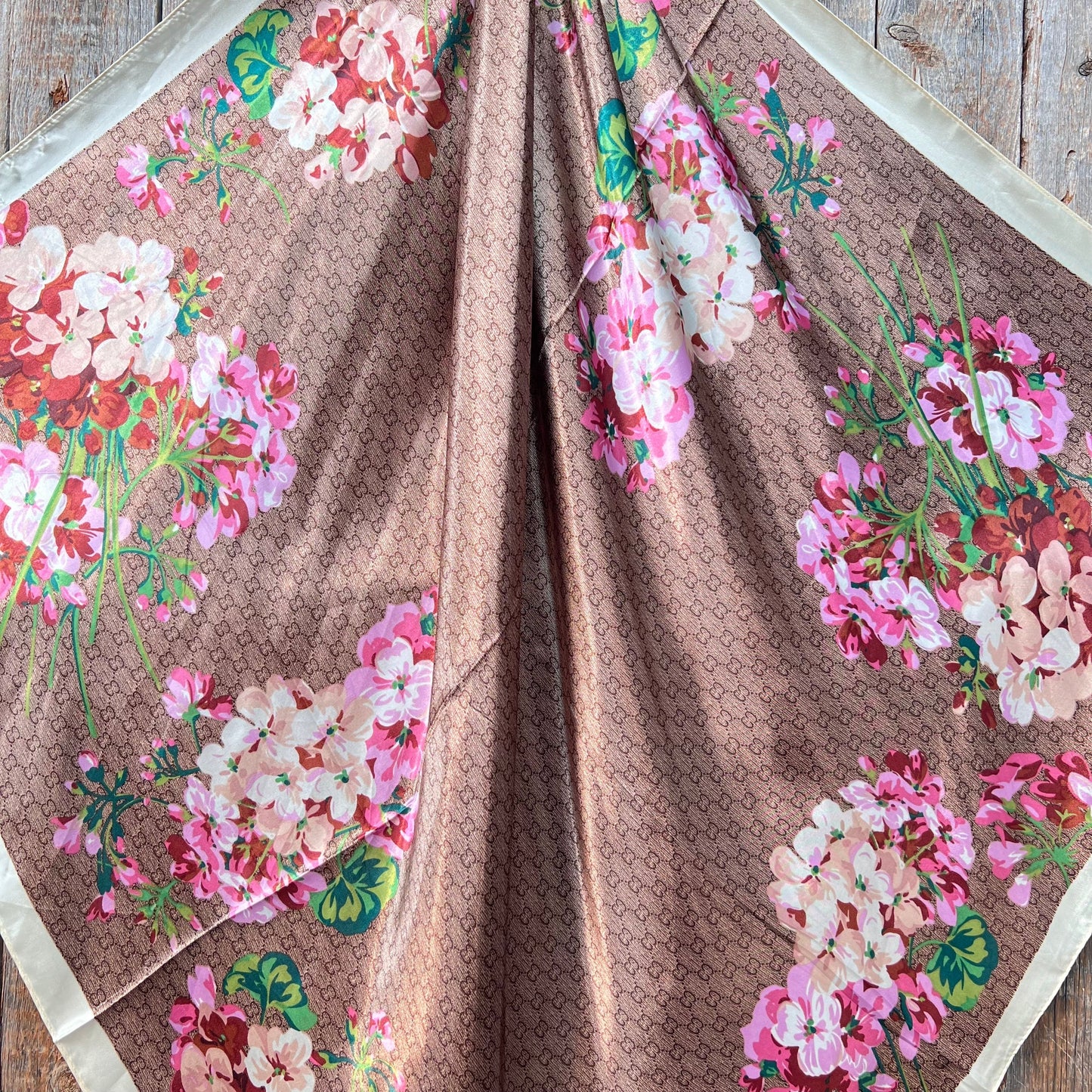 35X35" Cherry Blossom Wild Rag / Scarf WR406