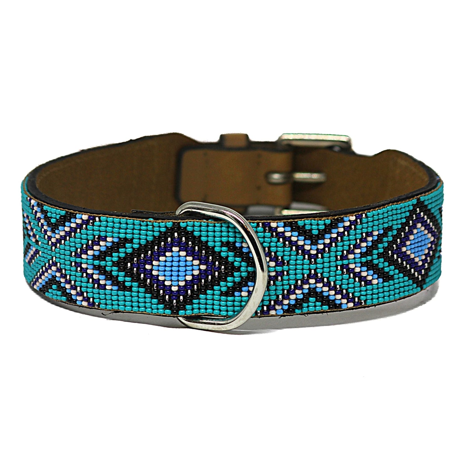 Saint Tropez Sambboho dog collar (with center D-ring)
