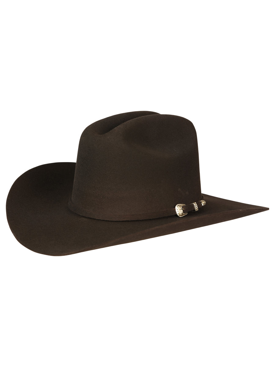El General 50X Sinaloa Wool Cowboy Hat in Chocolate