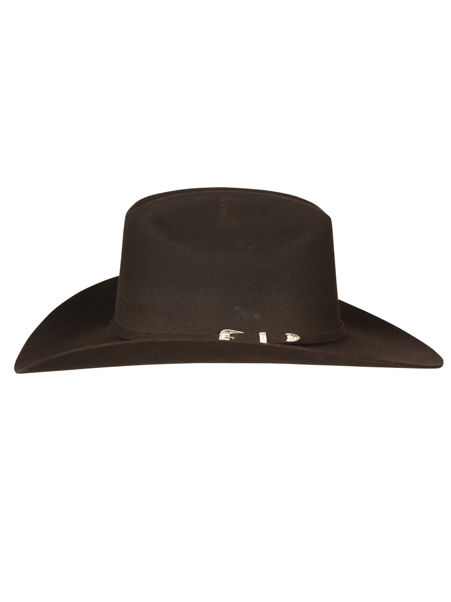 El General 50X Sinaloa Wool Cowboy Hat in Chocolate