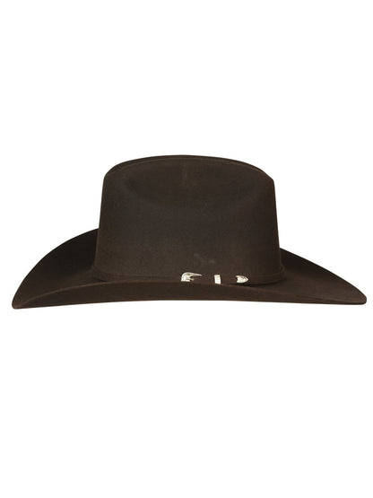 El General 50X Sinaloa Wool Cowboy Hat in Chocolate