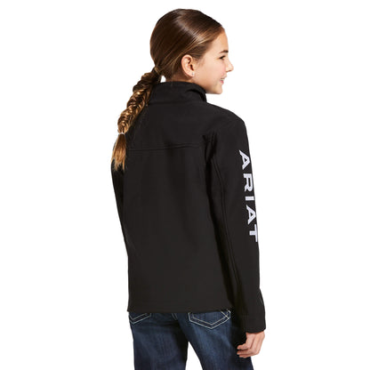 Ariat Kids New Team Black Softshell Jacket