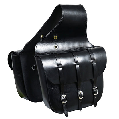 HILASON Western Leather Horse Saddle Bag For Trail
