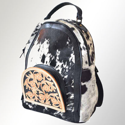 American Darling Hand Tooled Hair On Genuine Leather Women Bag Western Handbag Purse