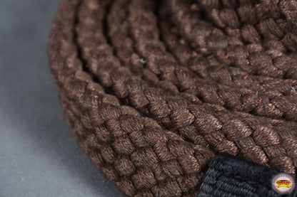 HILASON 7 Ft Braided Flat Cotton Roping Rein