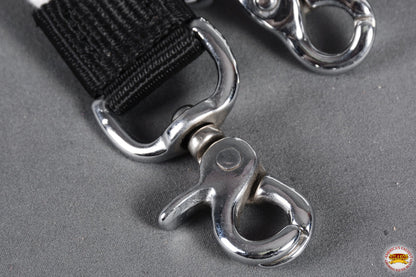 HILASON 7 Ft Braided Flat Cotton Roping Rein