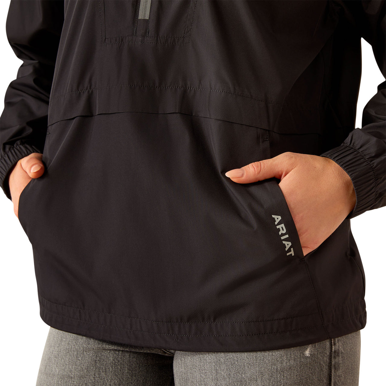 Ariat Whisper Pullover Jacket - Black