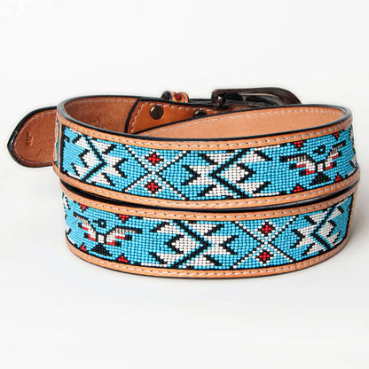 American Darling Beautifully Hand Tooled Genuine American Leather Belt Men and  Women