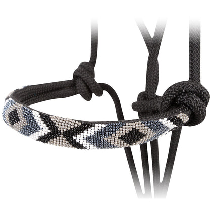 7.5 Ft Cashel Beaded Wave Rope Halter Lead