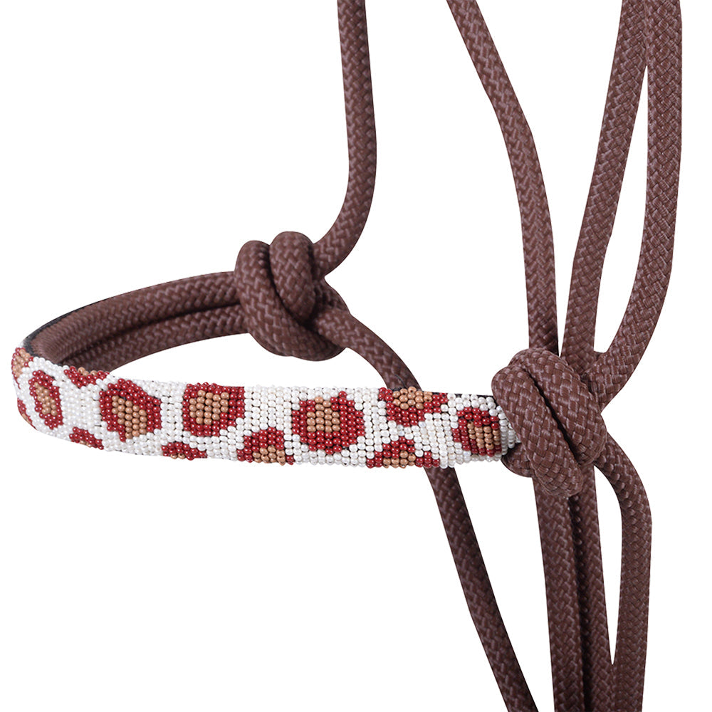 7.5 Ft Cashel Beaded Wave Rope Halter Lead