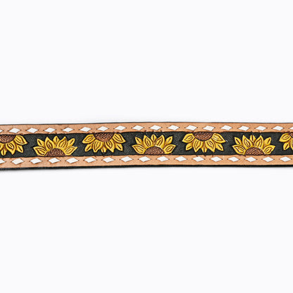 American Darling Beautifully Hand Tooled Genuine American Leather Belt Men and  Women