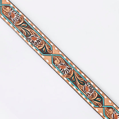 American Darling Beautifully Hand Tooled Genuine American Leather Belt Men and  Women