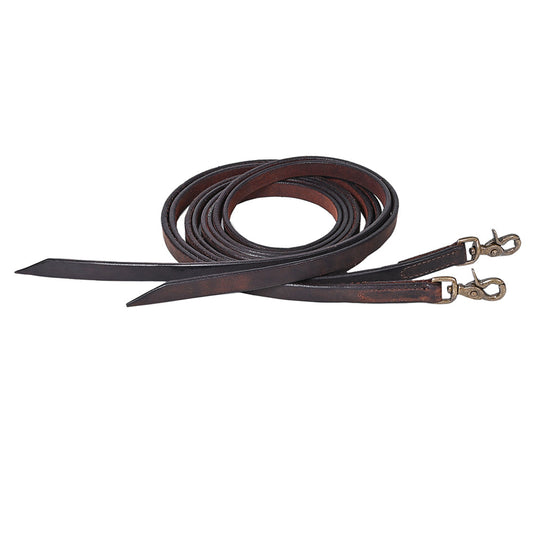 HILASON Western Genuine Leather Horse Split Reins | Riding-Reins | Reining-Reins