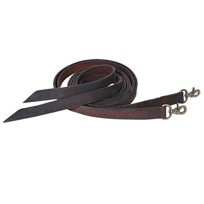 HILASON Western Genuine Leather Horse Split Reins | Riding-Reins | Reining-Reins