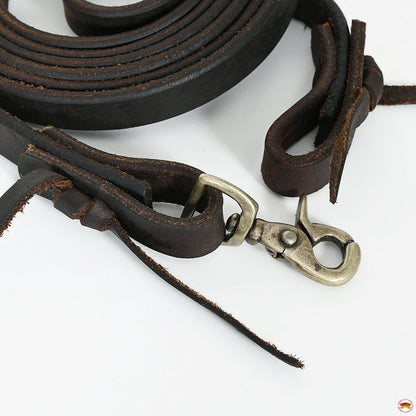 HILASON Western Genuine Leather Horse Split Reins | Riding-Reins | Reining-Reins