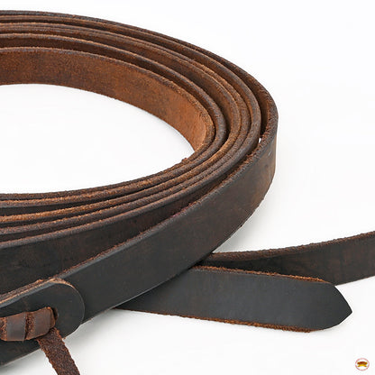 HILASON Western Genuine Leather Horse Split Reins | Riding-Reins | Reining-Reins