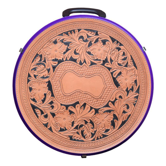 Hilason Medium 4 Ropes Capacity Rope can High Quality Plastic Purple