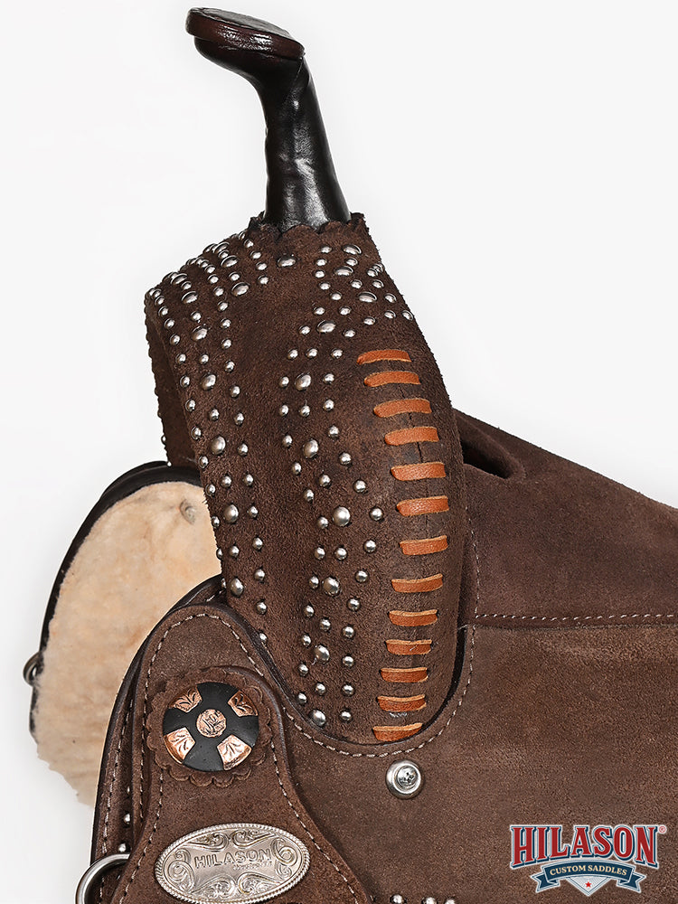 Western Barrel Saddle With Flex Tree For Trail Riding