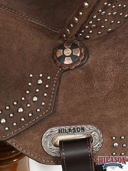 Western Barrel Saddle With Flex Tree For Trail Riding