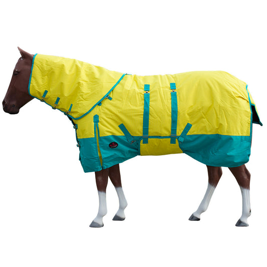 HILASON 1200D Winter Waterproof Turnout Horse Blanket Belly Wrap Neck Cover
