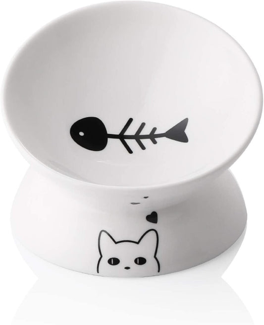 Ceramic Raised Cat Bowls