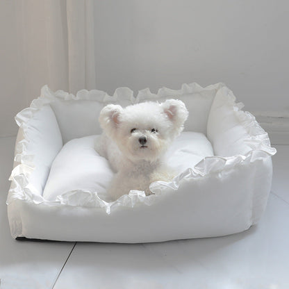 Princess Dog Bed Sofa Pet for Small Dogs Cat