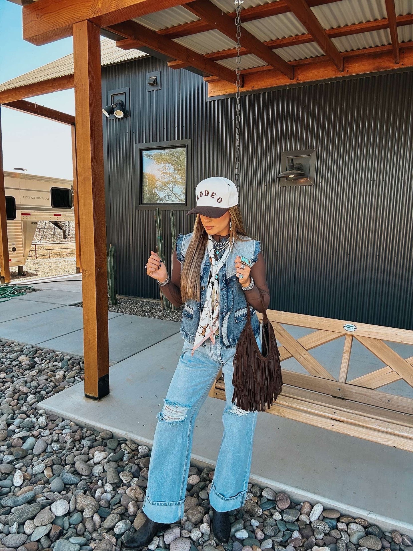 The Tasha Polizzi Denim Vest