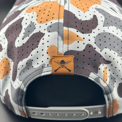 Concrete Camo Patch “Cowboy Hat” - Performance Rope Hat