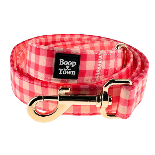 Pink Checker Leash