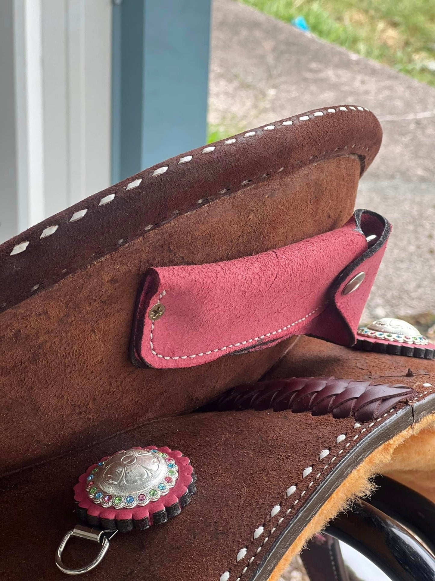 Western Barbie Barrel Saddle