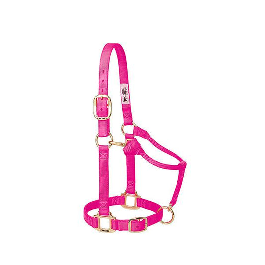 ORIGINAL ADJUSTABLE CHIN AND THROAT SNAP HALTER, 1"
