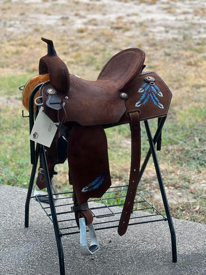Feather2 Barrel Saddle