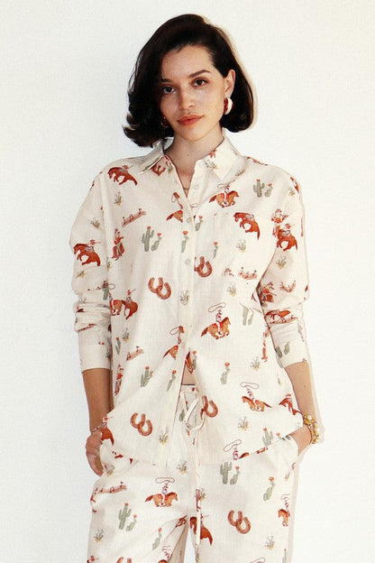 The Winnie Button Down Top