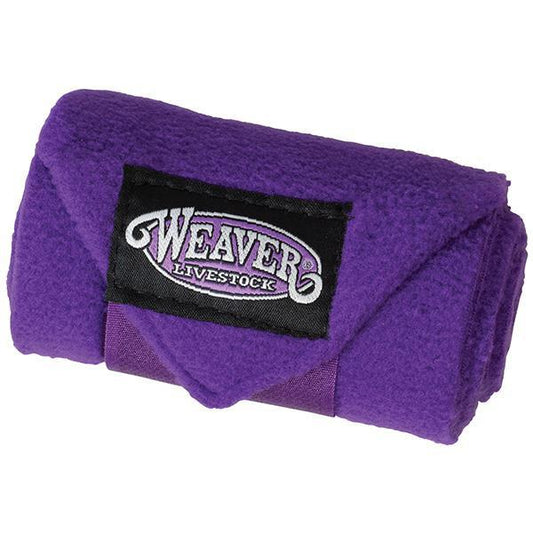 Sheep & Goat Fleece Leg Wraps - Purple