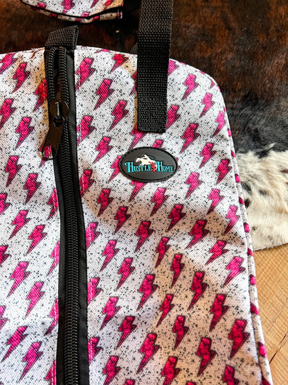 Pink Bolt Luxury Tack Bag