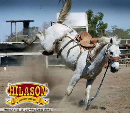 Horse Bronc Saddle Hilason Classic Series Rodeo American Leather