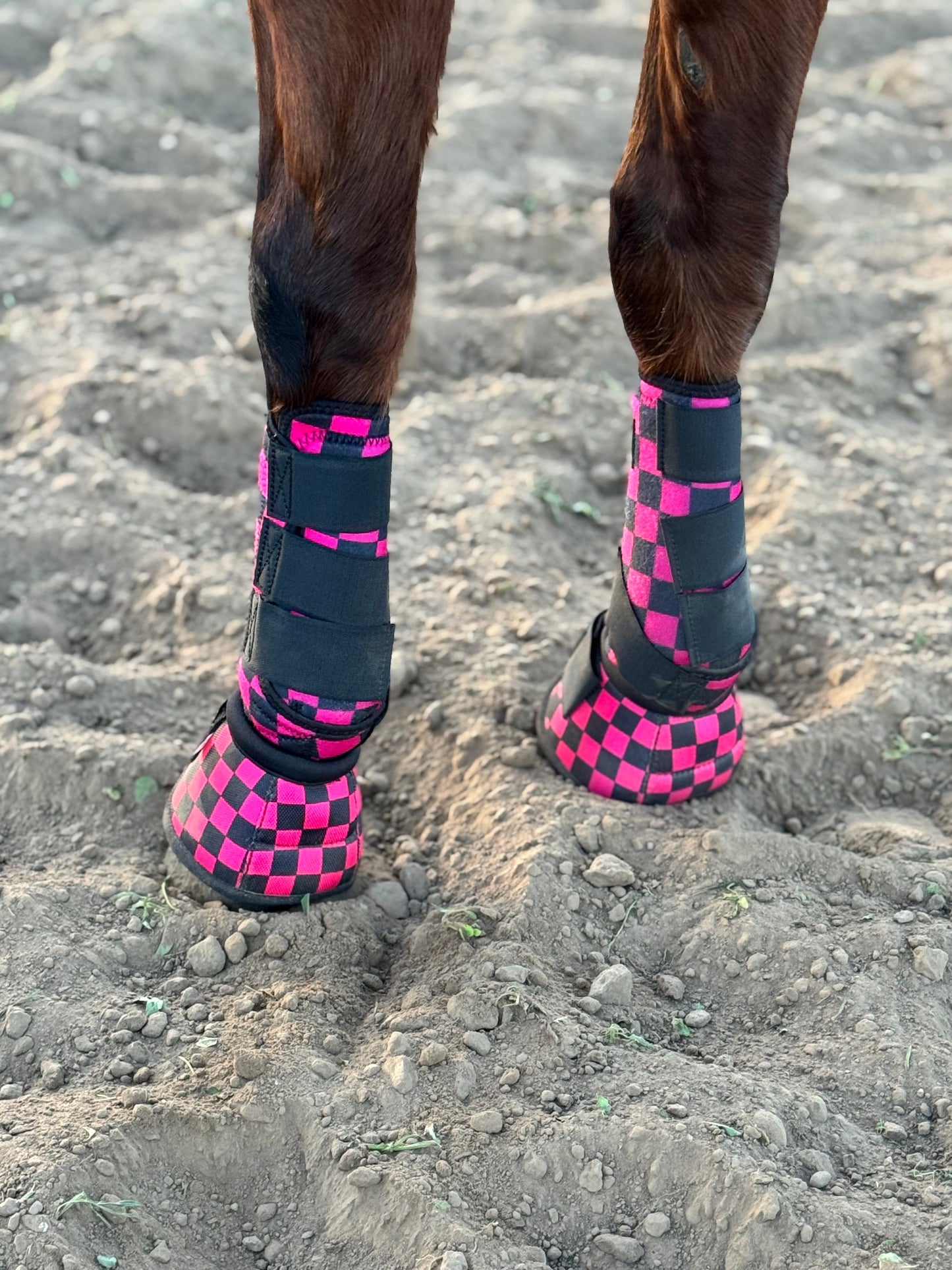 Rodeo Riot Checkered Bell Boot