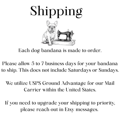 USA Dog Bandana