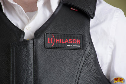 HILASON Equestrian Bull Riding Rodeo Safety Vest Protective Leather