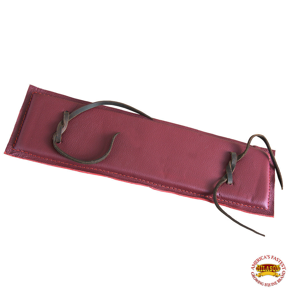HILASON Western Leather Bull Rope Pads Regular