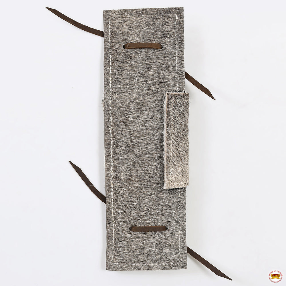 HILASON Western Leather Bull Rope Pads Regular