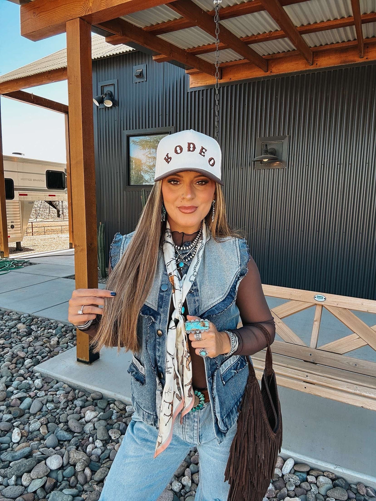 The Tasha Polizzi Denim Vest
