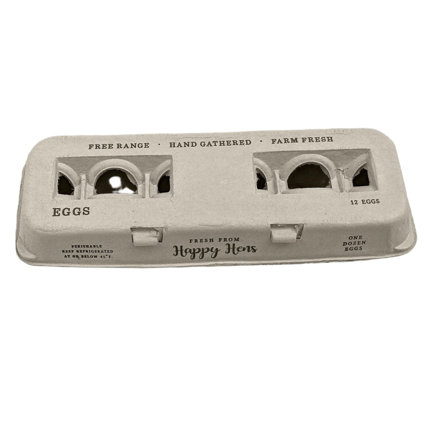 Henlay Blank Stamping Egg Cartons - 25, 90, or 250