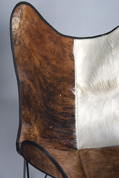 Made In Usa Genuine Leather Butterfly Chair Folding Modern Sling Seat